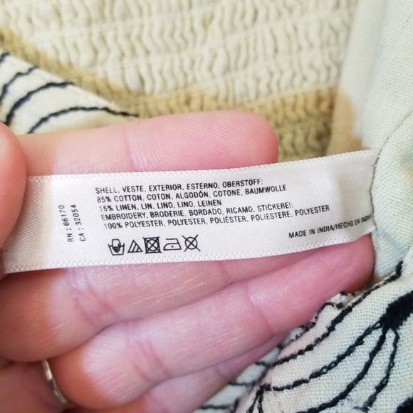 Anthropologie Lilka Banana Linen Blend Romper - Picture 7 of 8